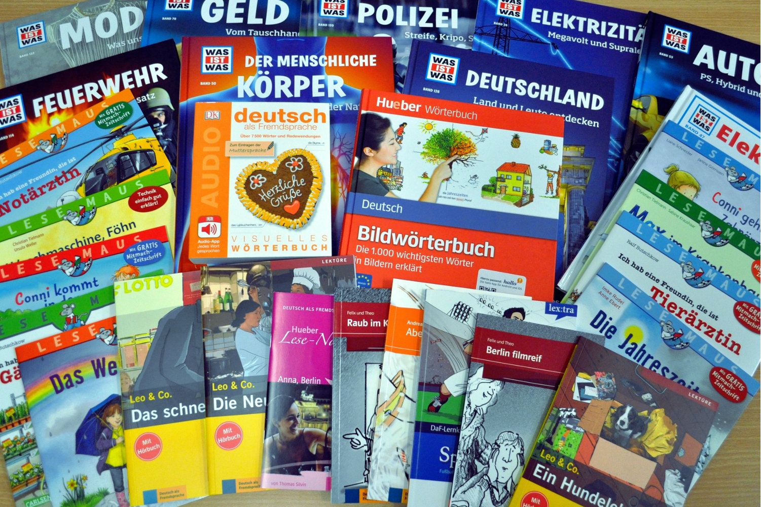 Bücherspende vom International Rescue Committee (IRC)