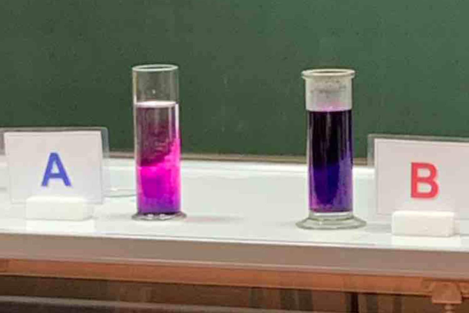 Chemisches Experiment