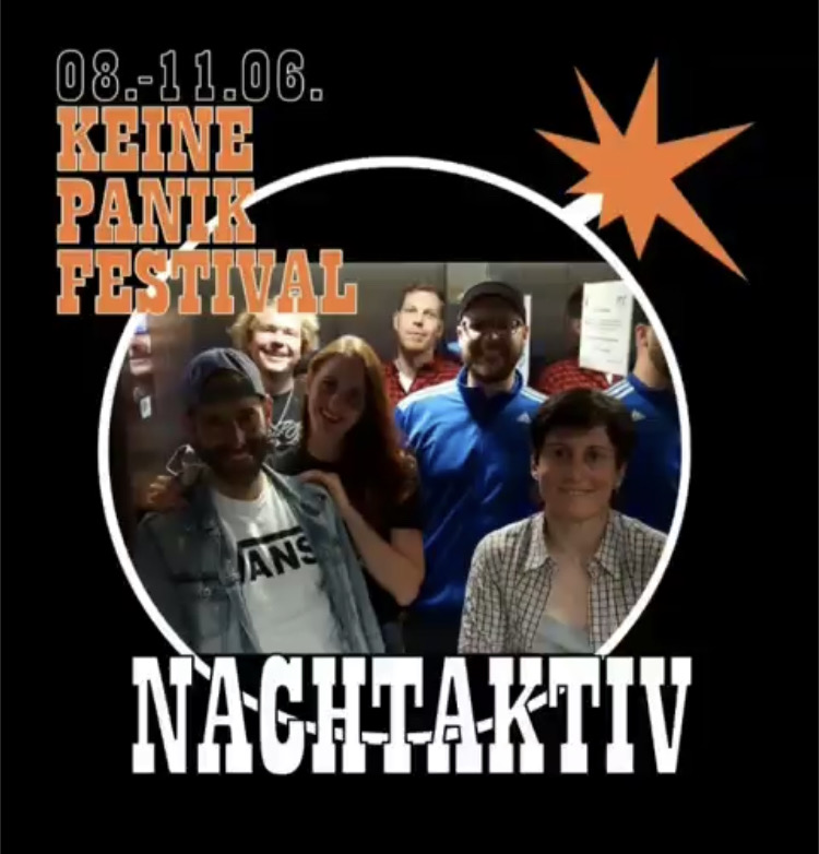 nachaktiv beim Keine Panik Festival